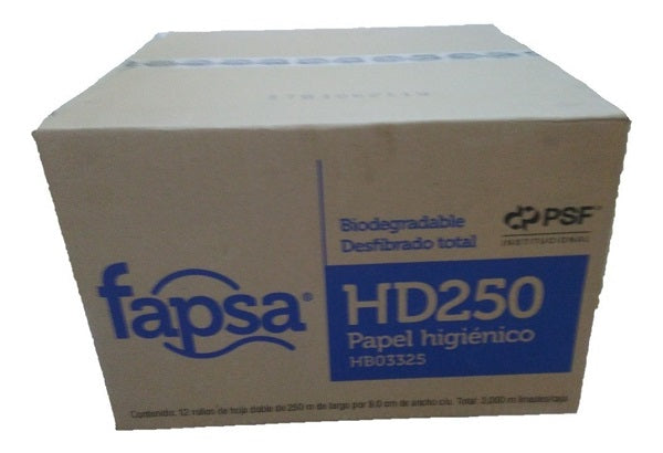 Higiénico Jumbo Fapsa HD250 C 12 Rollos