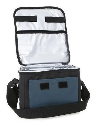 Hielera Térmica Plegable Coleman Con Cierre, 9 Latas, Azul