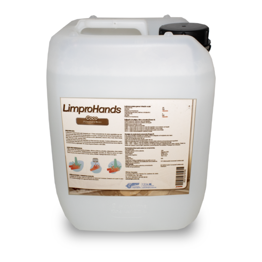 Shampoo para manos Limpro Hands Coco 5 Litros