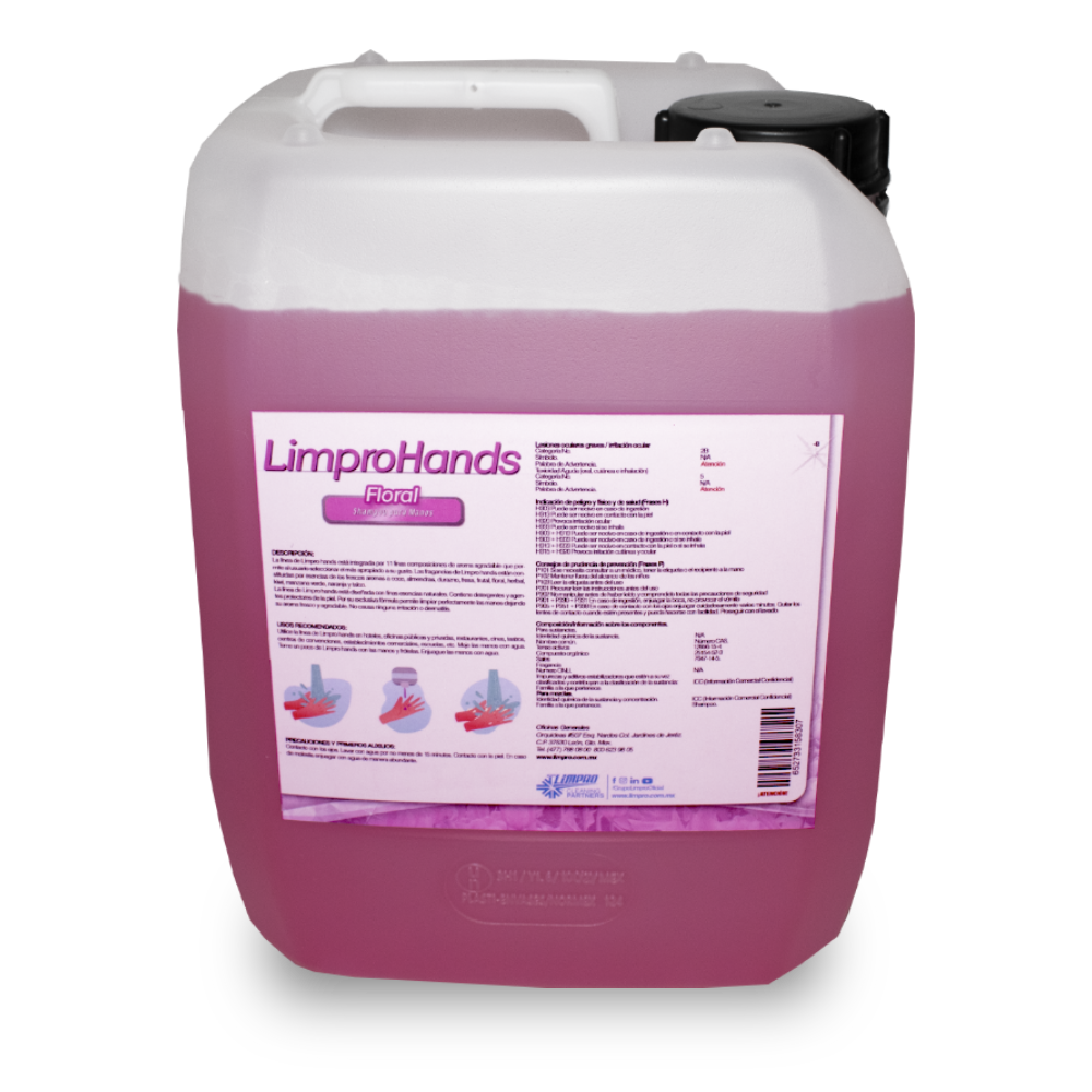 Shampoo para manos Limpro Hands Floral 5 Litros