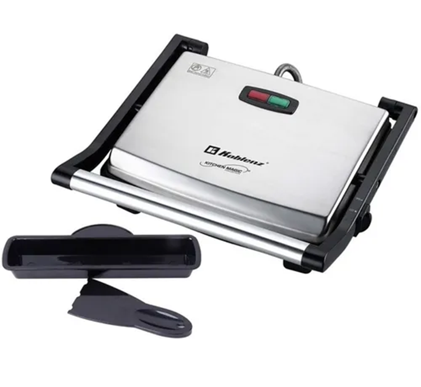 Parrilla Panini Grill Anti- Adherente Koblenz® 4 Rebanadas