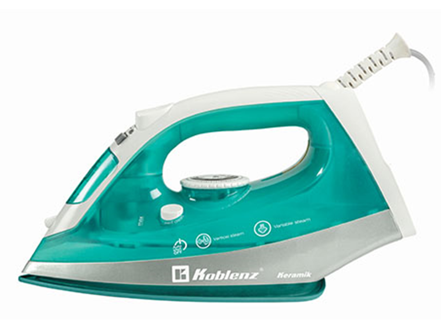 Plancha Secure Keramik Koblenz®, 1200 Watts, Tanque 220 Ml