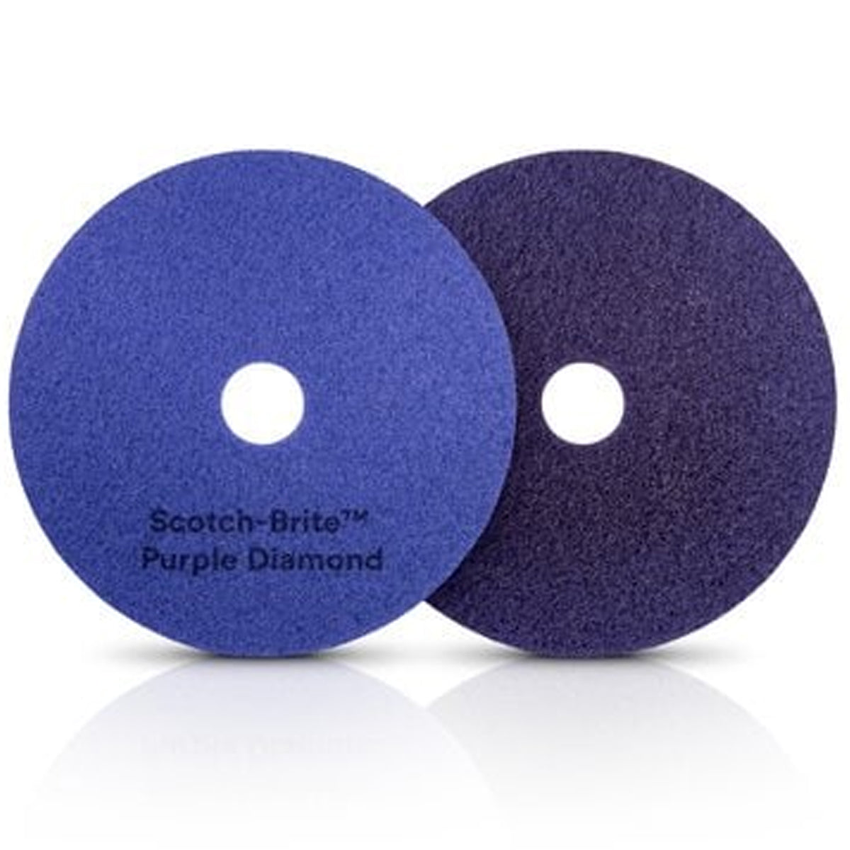 Disco Diamante Scotch-Brite™ Morado Plus, 48 cm, 5 por caja