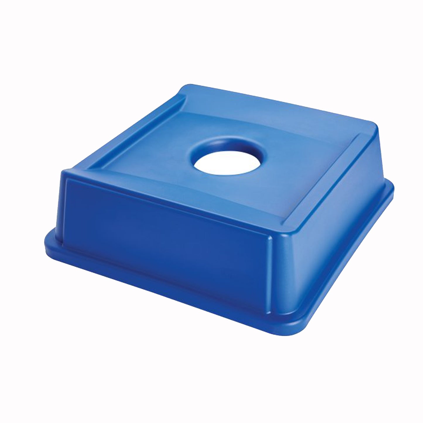 TAPA UNIVERSAL RECICLAJE DE BOTELLAS Y LATAS RCP® AZUL, 35 GAL