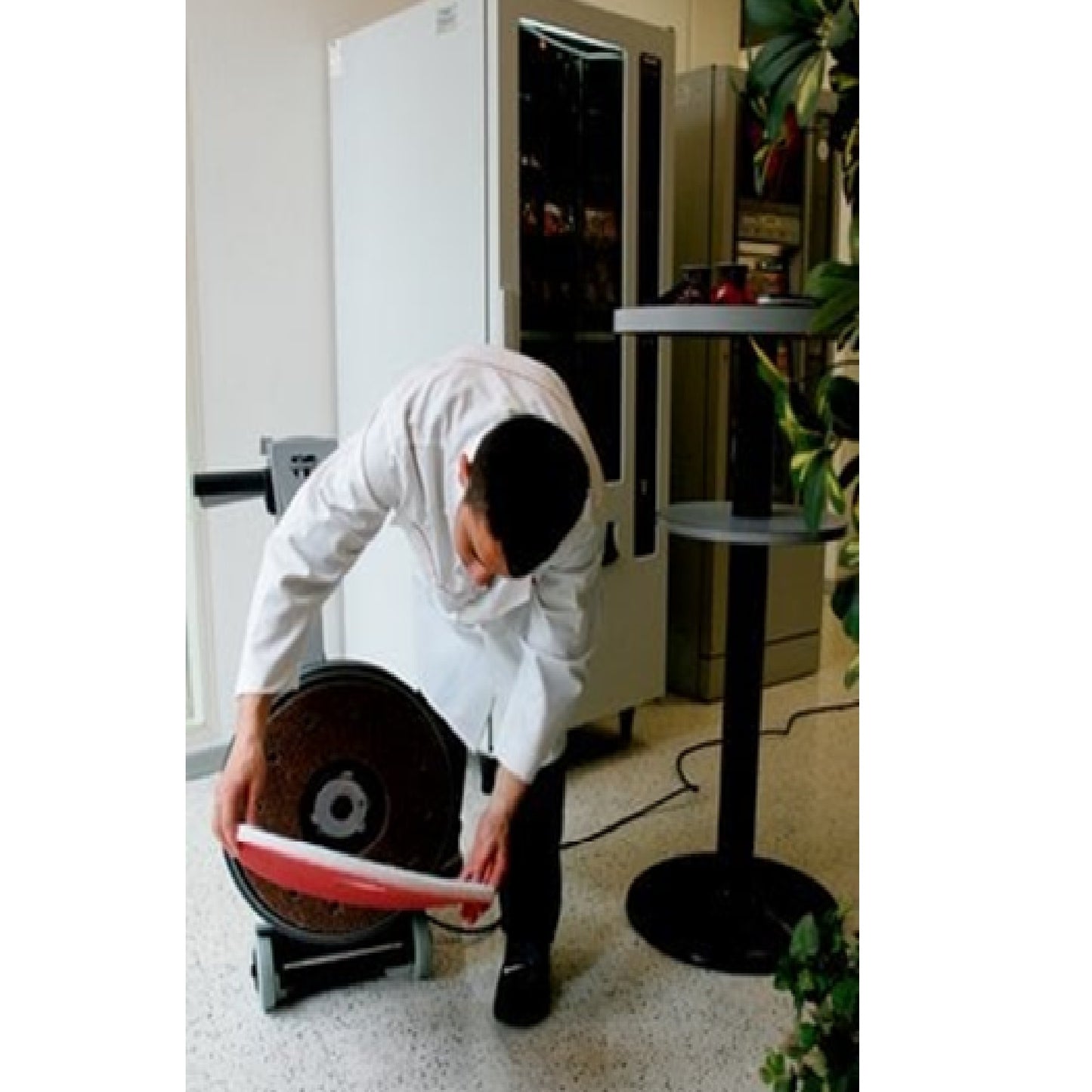 3M Disco Scotch Brite Profes Blanco 19 plg. Lavado y abrillantado