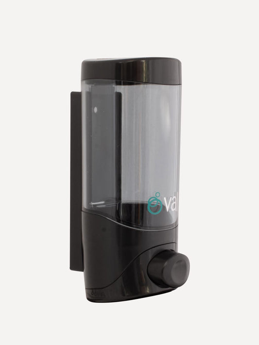 Jabonera De Uso Rudo Oval Humo Con Negro, 500 ml