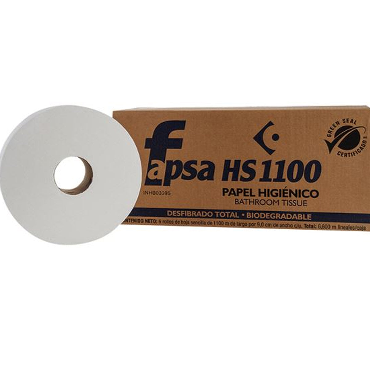 Papel Higiénico Fapsa HS1100 c/6 en Bobina