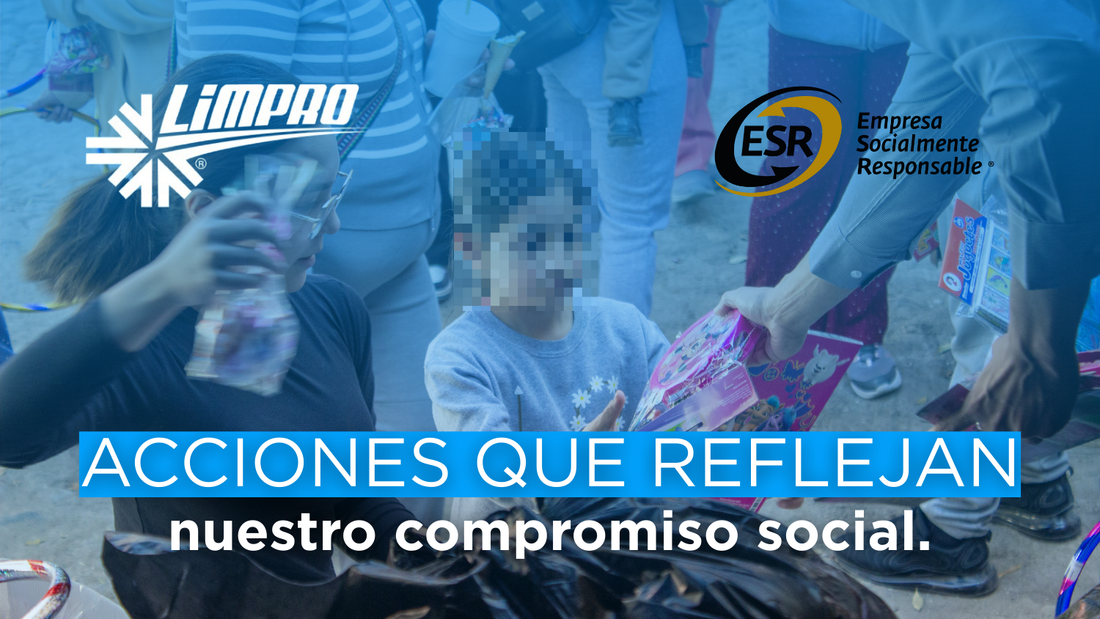 Donar también es construir comunidad: Limpro Comercial comparte abrigo y sonrisas en esta campaña invernal