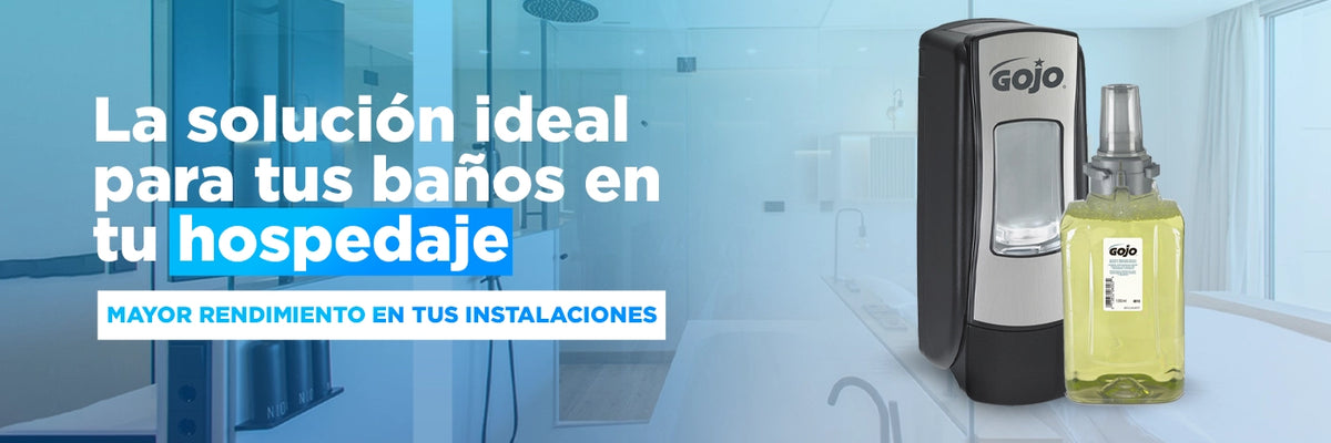 Soluciones Gojo para tus baños
