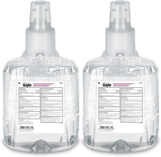 Caja Jabón Antibacterial E2 Gojo Con Pcmx, 2 Pzs, 2L c/u