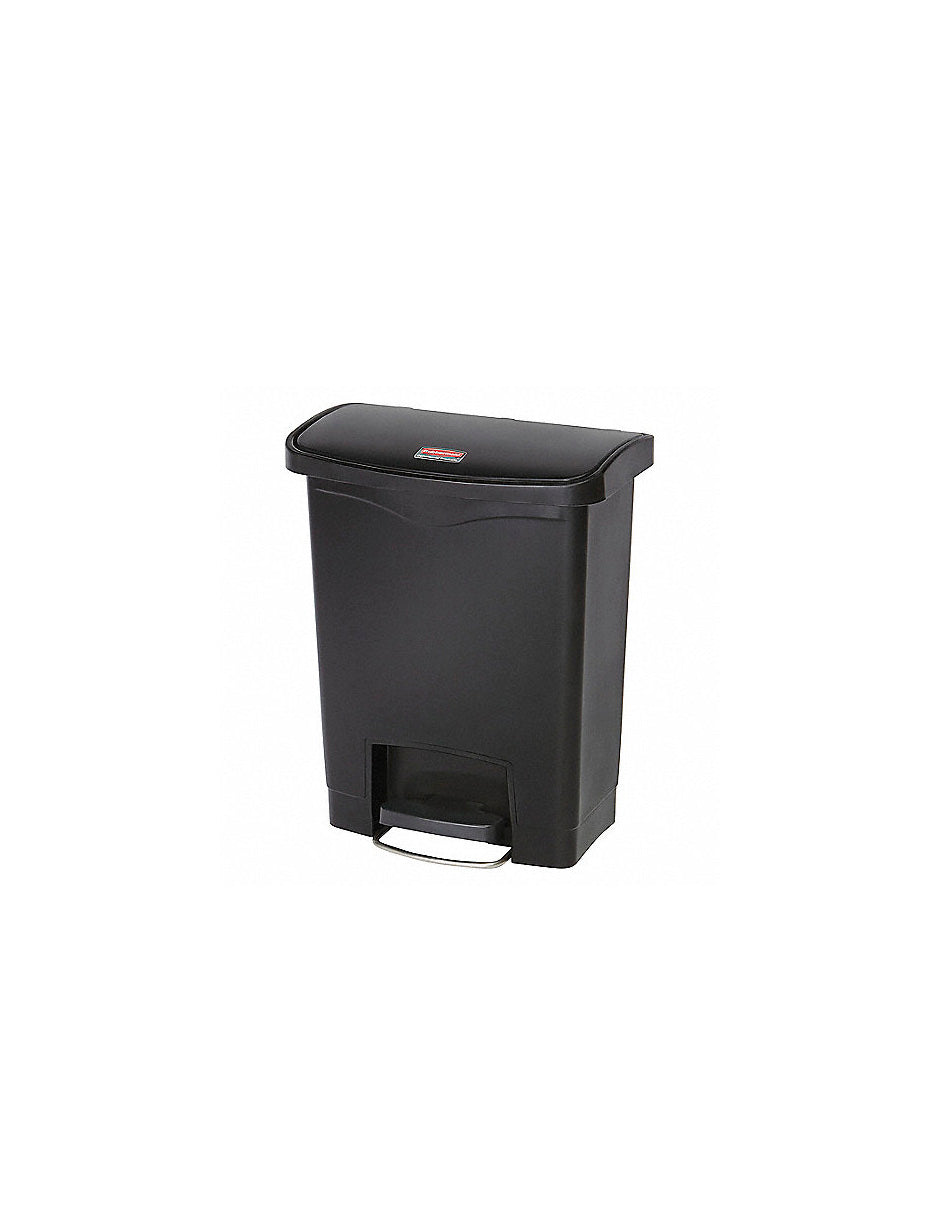 CONTENEDOR DE PEDAL STREAMLINE STEP ON® RESINA FRONT STEP, 8 GAL