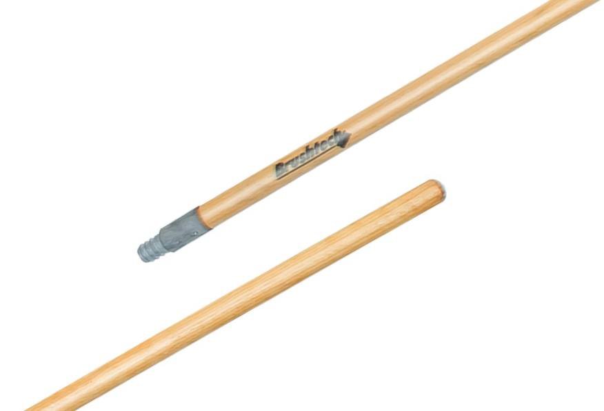 Bastón de madera 7/8" X 1.20 Castor punta metálica