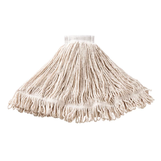 MOP HÚMEDO GRANDE DE ALGODÓN SUPER STITCH® BLANCO, DIADEMA 5"