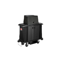 CARRO PARA AMA DE LLAVES EXECUTIVE CON PUERTAS NEGRO