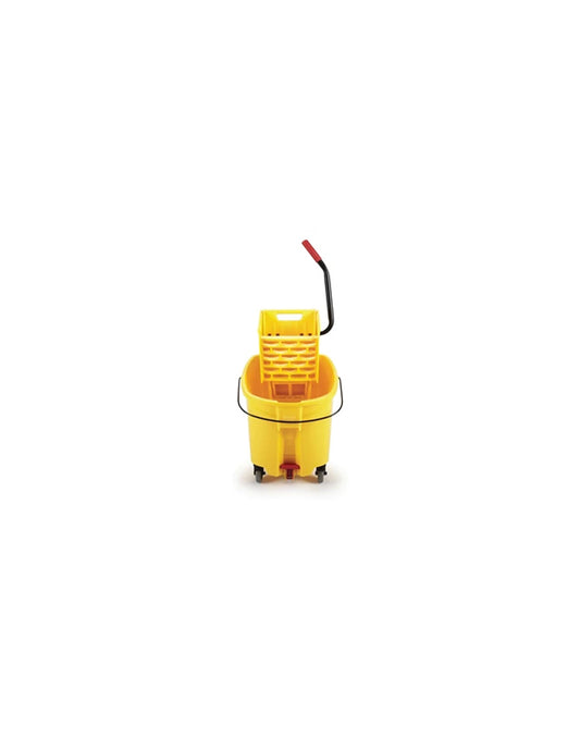 BALDE Y EXPRIMIDOR WAVEBRAKE® PRENSA LATERAL CON DRENAJE, 35 QT