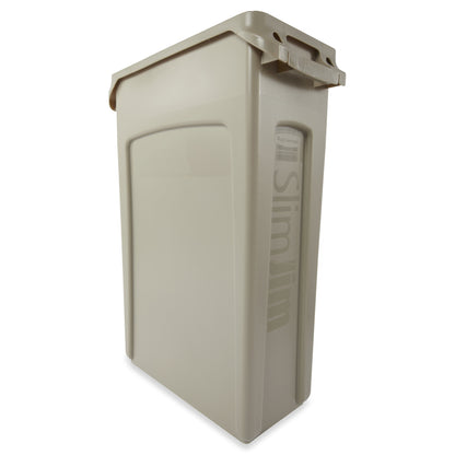 Contenedor Slim Jim Ventilado 23 gal Beige