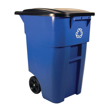 CONTENEDOR BOTE DE BASURA RECICLAJE ROLLOUT® 50 GAL