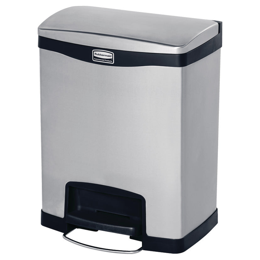 Contenedor Impressions de Pedal Acero Inoxidable 8 gal