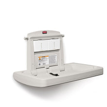 ESTACIÓN HORIZONTAL PARA CAMBIO DE PAÑALES, PLATA