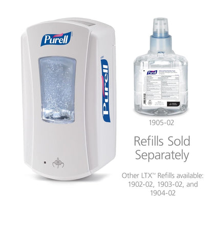 Dispensador Automático Purell LTX-12 Blanco 4 Pza