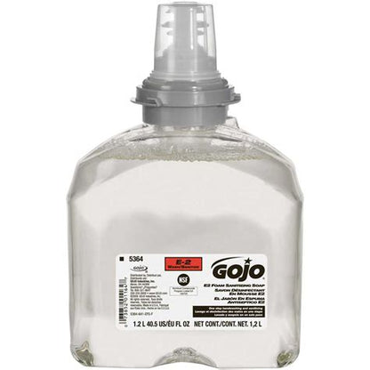 Caja Jabón Antibacterial E2 Gojo Con Pcmx, 2 Pzs, 2L c/u