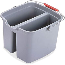 BALDE DOBLE 17 QT GRIS