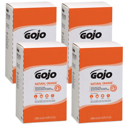Limpiador para manos c piedra pomez Gojo de 2000ml c/4 Pzs