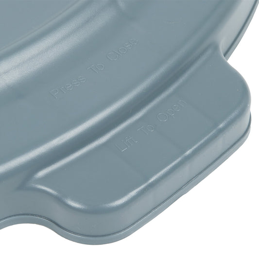 BRUTE LID VENTED 44G/167L GRAY