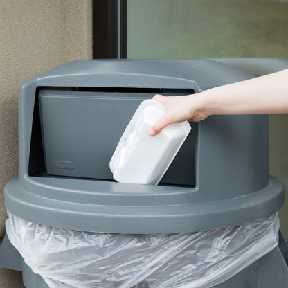 Tapa domo para contenedor Brute de 166 lts. Rubbermaid gris