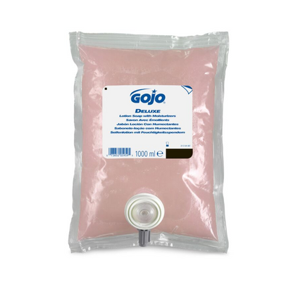Caja Jabón Líquido Loción C/humectantes Gojo Deluxe 8 Pz/ 1L
