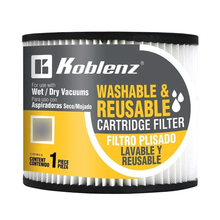 Filtro De Cartucho Para Aspiradora Koblenz® Color Blanco