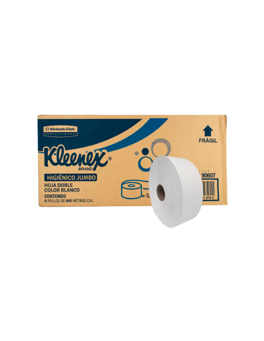 Higiénico Jumbo SR KLEE 600 6pz