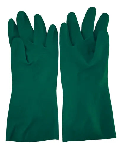 Guante de Limpieza Satinado 3M Scotch-Brite Profesional, Verde, Mediano 1 Par