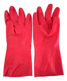 Guante de Limpieza Satinado 3M Scotch-Brite Profesional, Rojo, Mediano 1 Par
