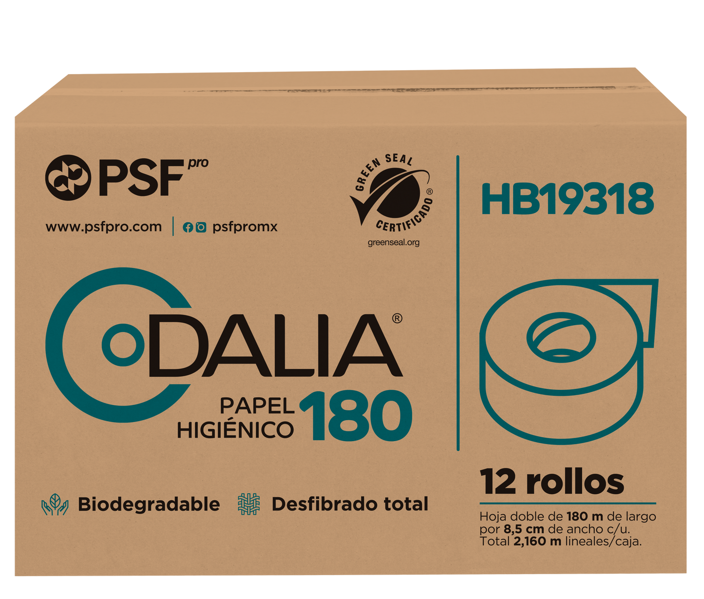 Dalia HD180 MTS C12 Papel Higiénico