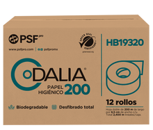 Higiénico Jumbo Dalia Caja C/12 Rollos 200 MTS HD