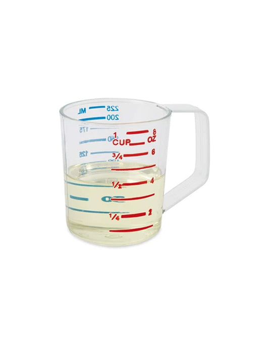 TAZA MEDIDORA BOUNCER® TRANSPARENTE 0.25 QT
