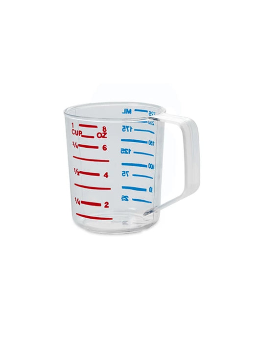 TAZA MEDIDORA BOUNCER® TRANSPARENTE 0.25 QT