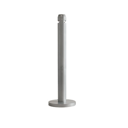 Poste redondo de fumadores Rubbermaid aluminio