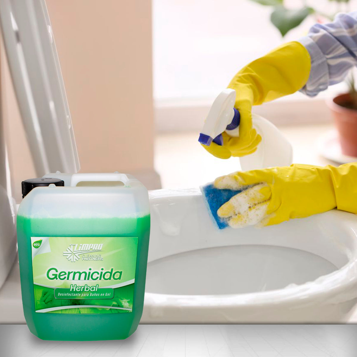 Germicida en Gel Limpro de 5 Litros