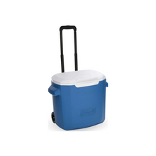 Hielera 6220 Coleman con asa y llantas, azul, 28 Qt