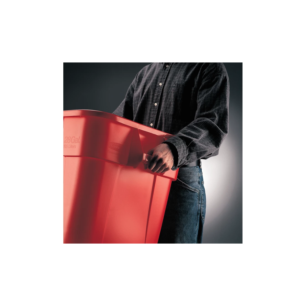 CONTENEDOR BOTE DE BASURA BRUTE® CUADRADO, 28 GAL