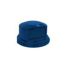 Tapa tipo domo Rubbermaid para contenedor Brute 55 gal. negro y azul