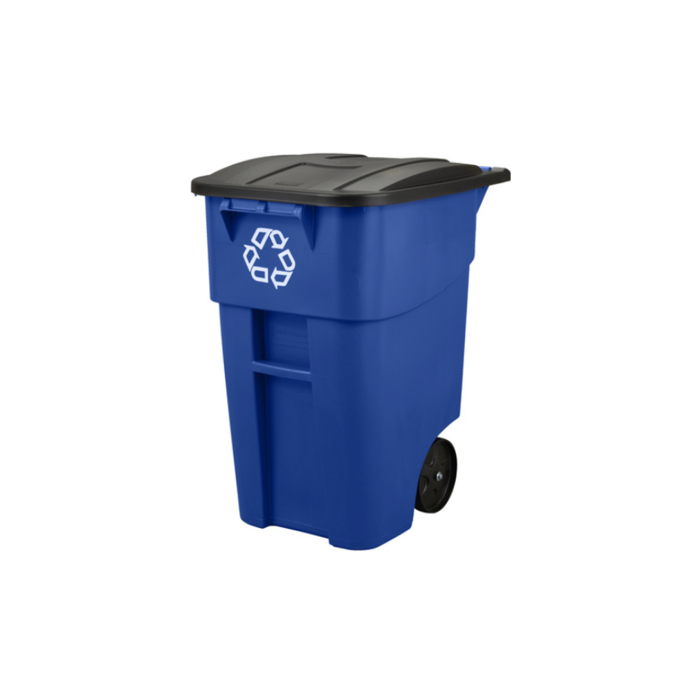 CONTENEDOR BOTE DE BASURA RECICLAJE ROLLOUT® 50 GAL