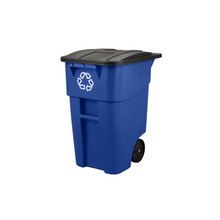 CONTENEDOR BOTE DE BASURA RECICLAJE ROLLOUT® 50 GAL