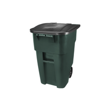Contenedor con tapa Brute Rollout Rubbermaid verde, 189.3 lt