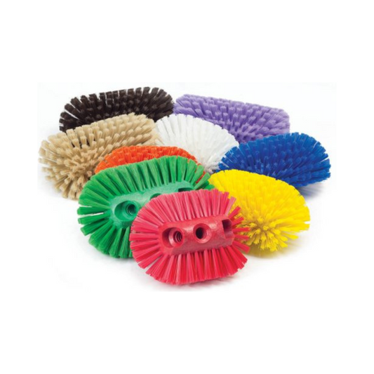 Cepillo de 8" y 10" para tanques, en PBT, medio, Castor, variedad de colores