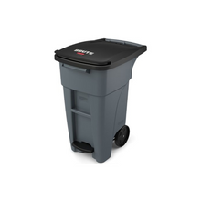CONTENEDOR BOTE DE BASURA ROLLOUT® STEP- ON, 65 GAL