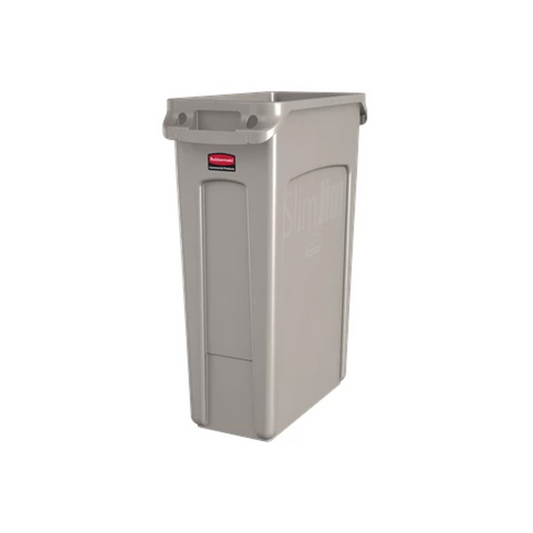 Contenedor Slim Jim Ventilado 23 gal Beige