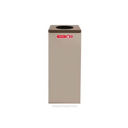 Contenedor Collect A abierto cetiqueta de Basura Beige 85 L